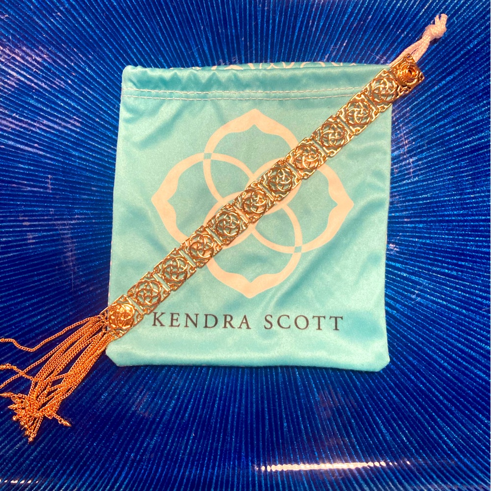 Kendra Scott Gold Bracelet EUC